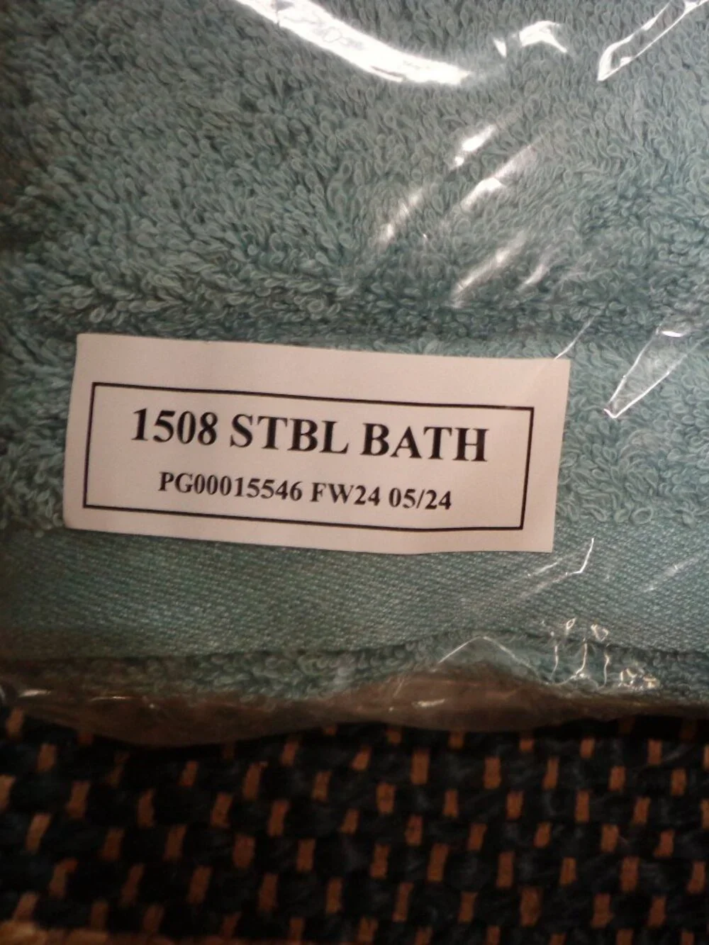 FIRM BRAND NEW Garnet Hill Signature Egyptian Cotton Bath Towel Storm Blue